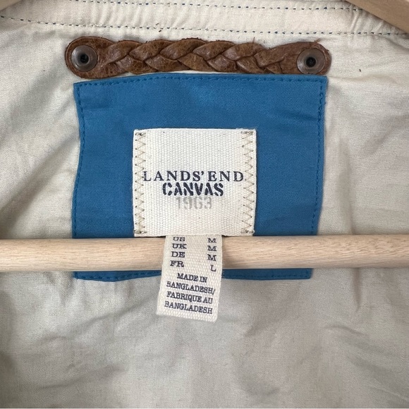 Land's End Canvas Pullover Anorak Jacket | Medium - Picture 14 of 14